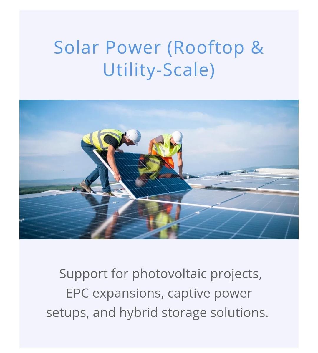 Solar Power Project Finance